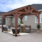 Arlington 12x12 Solid Wood Patio Gazebo