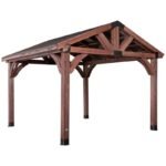 Arlington 12x12 Solid Wood Patio Gazebo - Image 4