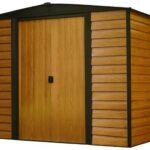 Arrow 10×12 Woodridge Metal Storage Shed Kit