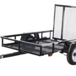 Carry-On Trailer 4-ft x 7-ft Steel Mesh Utility Trailer