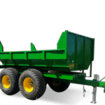 Bear Paw 7’x12′ Farm Dump Trailer – 36,000# GVWR