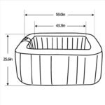 Aleko 130 – Jet Inflatable Hot Tub - Image 5