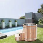 Anyi 110 Volt 1 – Person Solid Wood Cylinder Plug And Play Hot Tub - Image 4