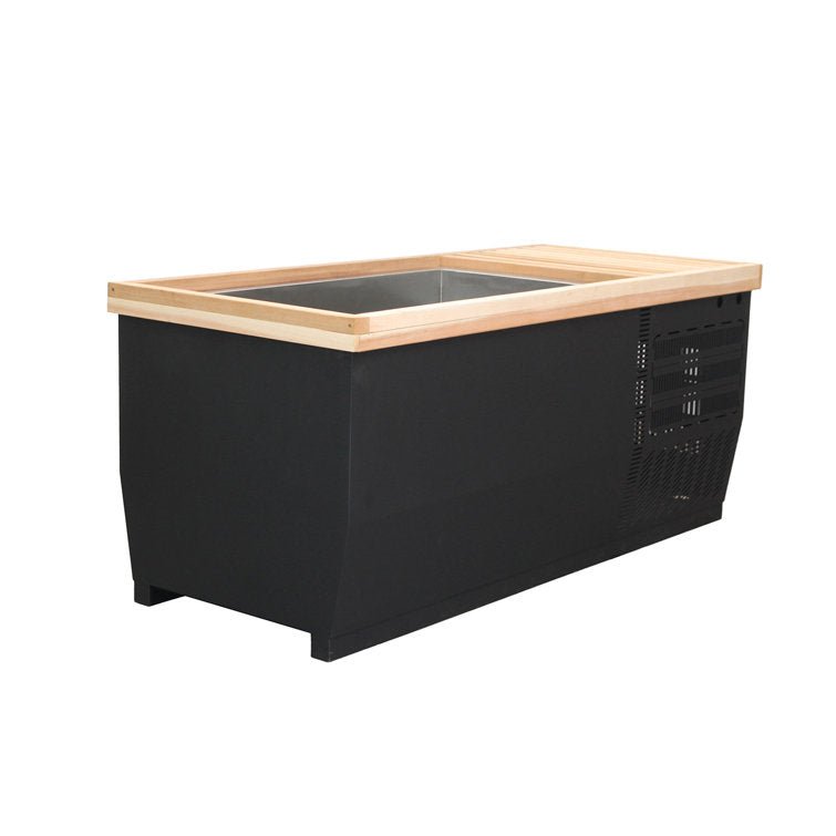 Anyi 110 Volt 1 – Person Solid Wood Rectangle Hot Tub - Image 1