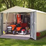 Arrow 10×30 Commander Metal Storage Shed Kit
