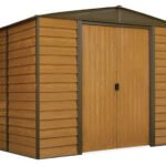 Arrow 10×6 Woodridge Metal Storage Shed Kit