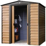 Arrow 6×5 Woodridge Metal Storage Shed Kit