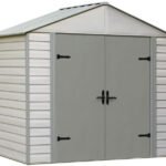 Arrow 10×7 Viking Vinyl Coated Steel Shed Kit