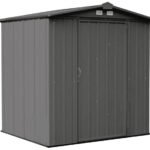 Arrow 6×5 Ezee Storage Shed Kit – Charcoal