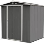 Arrow 6×5 Ezee Storage Shed Kit – Charcoal & Cream