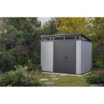 Artisan 9 ft. W x 7.5 ft. D Plastic Storage Shed - Image 2