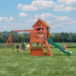 Backyard Discovery Atlantis Wooden Swing Set - Image 4