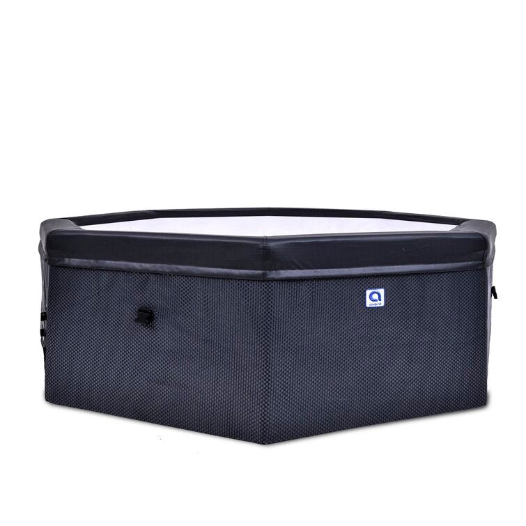 Avenli Aegean 6-Person Rigid Foam Wall Portable Hot Tub Spa - Image 1