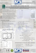 Avora Bath Walk in Left Hand Soaker Tub 52X30X40 - Image 5