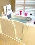 Avora Bath Walk in Left Hand Soaker Tub 53X26X36 - Image 4