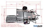 Go! Series Dual Rail Ride-Up Folding Motorcycle Trailer Discounted - Image 3