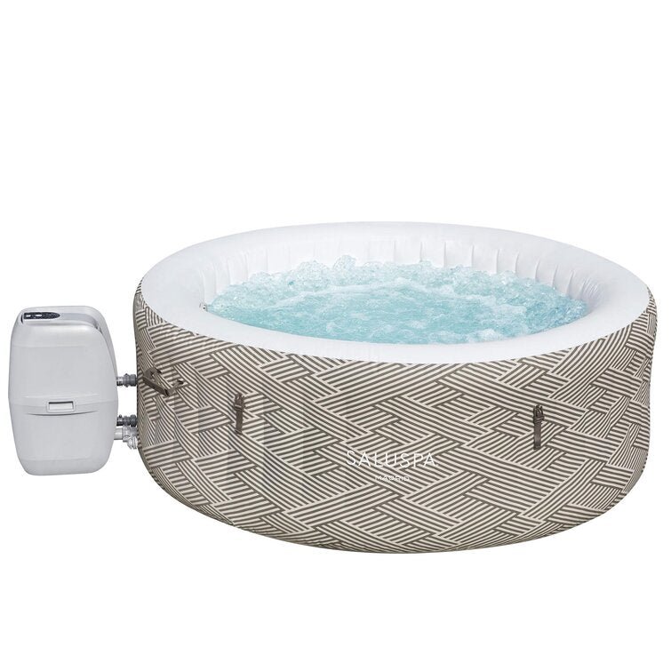 Bestway Madrid SaluSpa 4 Person Inflatable Hot Tub w/ 120 AirJets & App Contro - Image 1