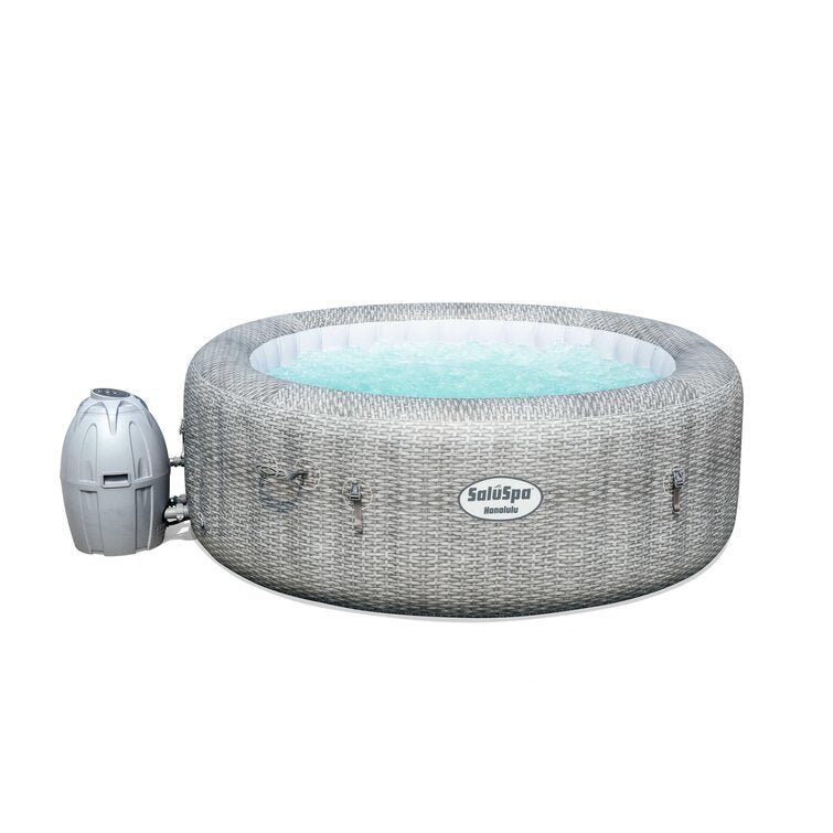 Bestway Saluspa Airjet 6 Person Inflatable Hot Tub Spa with Chemical Treatment - Image 1