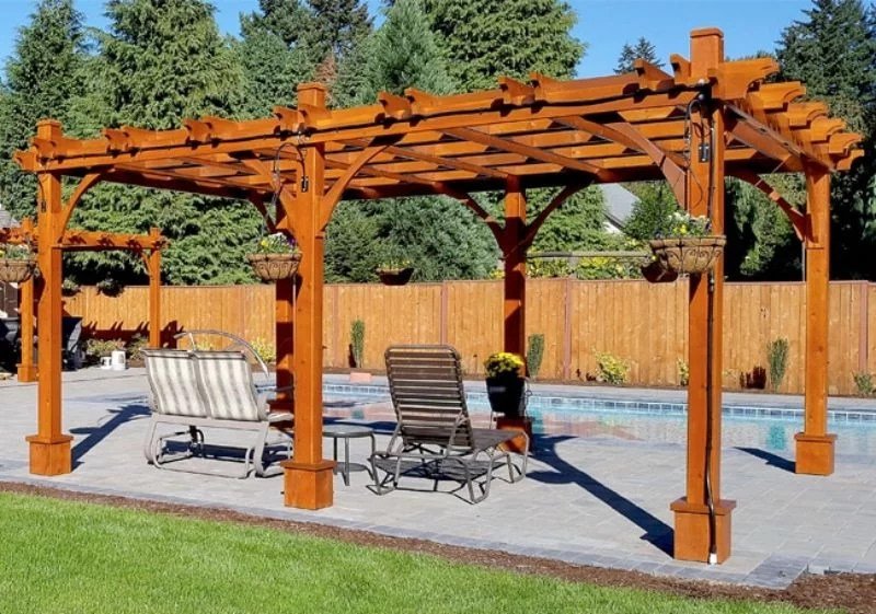 CD645E27-6EEE-400A-8FBF-09BBD6FB75BC-1 Outdoor Living Today Breeze 12 x 20 ft. Pergola - Image 1