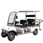 6 Seater Electric Golf Cart Limo LSV Low Speed Vehicle Six Passenger – 60v Skyline Transporter