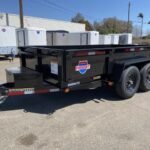 Carry-On 6 X 12 Patriot Dump 12K Trailer