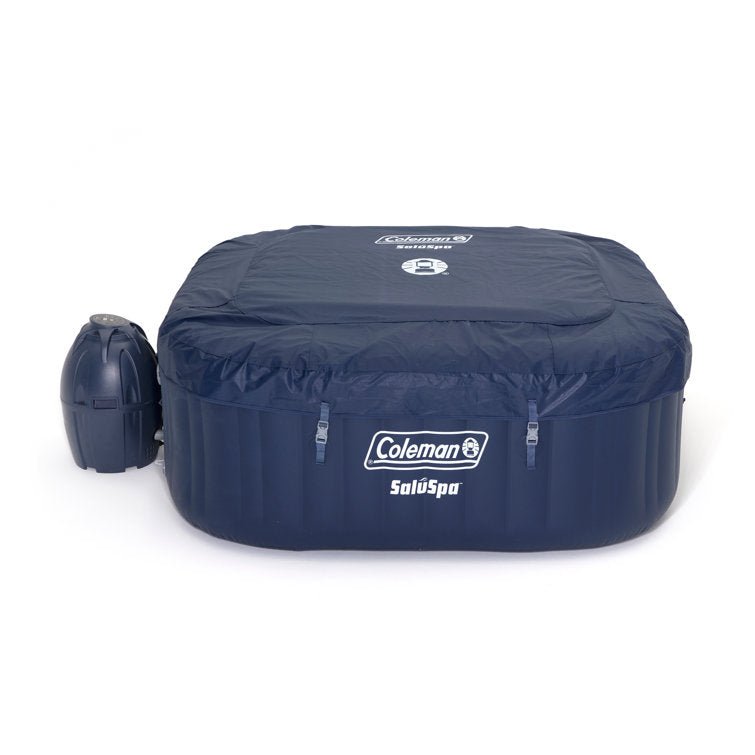 Coleman 4 – Person 114 – Jet Square Inflatable Hot Tub in Blue - Image 2