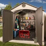 Dual Entry 15 ft. W x 8 ft. D Plastic Storage Shed - Image 14
