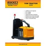 Electric Tow Tractor | 10,000 lbs Capacity | Height 53”  | EKKO EG30 - Image 4