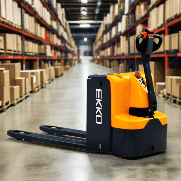 EKKO-EP20E-walkie-pallet-jack-4400-lbs-capacity_2024-06-12T16_07_29.966Z-600x600-1-1.png Pallet Jack | Electric Rider | 4400 lbs Capacity | EKKO EP20E - Image 1
