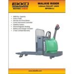 Pallet Jack | Electric Rider | 6600 lbs Capacity | EKKO EP30A-Li - Image 2