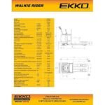 Pallet Jack |  Electric Rider | 6600 lbs Capacity | EKKO EP30A - Image 4
