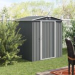 EZEE Shed 6 ft. W x 5 ft. D Metal Storage Shed