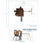 Eagles Nest Elite Swing Set - Image 25