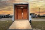 Small White Enclosed Trailer - Image 18