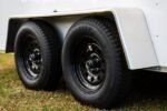 Big White Enclosed Trailer - Image 16