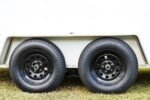 Big White Enclosed Trailer - Image 18