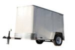 Small White Enclosed Trailer