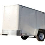 Small White Enclosed Trailer