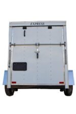 Small White Enclosed Trailer - Image 2