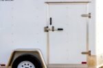 Small White Enclosed Trailer - Image 20