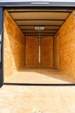 Small Black Enclosed Trailer - Image 29