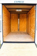 Small White Enclosed Trailer - Image 34