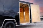 Small Black Enclosed Trailer - Image 36