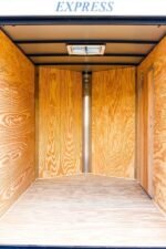Small White Enclosed Trailer - Image 37