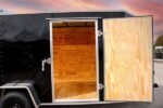 Small Black Enclosed Trailer - Image 37