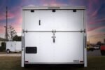 Big White Enclosed Trailer - Image 4
