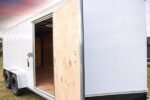 Big White Enclosed Trailer - Image 7