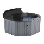 Evolve 8-Person 20 Stainless Jet Plug and Play, 240V Hot Tub, True Stainless Heater, Ozone and Multi-Color LED Lighting - Image 2