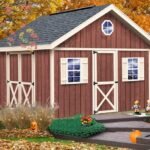 Fairview 12×12 Wood Storage Shed Kit – ALL Pre-Cut