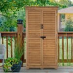 Garden 3 ft. W x 2 ft. D Solid Wood Lean-To Storage Shed